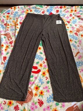 Anne Klein Black Herringbone Women’s Dress Pants